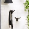 Set of 2 Monkey Wall Hooks for Organizing and Decorating Your Space