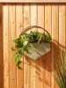 Rustic Rooster Galvanized Wall Planter - Perfect for Indoor or Outdoor Gardens