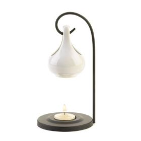 Tear Drop Oil Warmer (Option: white)